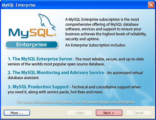 Mysql Enterprice