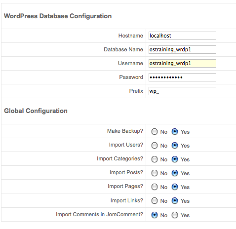 Руководство по переносу Wordpress сайта на Joomla! 3