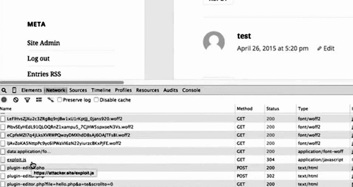 Как взломать сайт на WordPress с помощью комментария-02