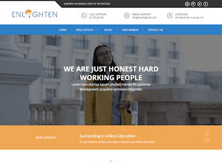 WordPress Education Theme – Enlighten