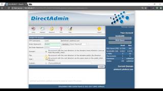 DirectAdmin FTP Management