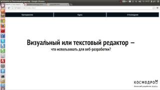 Визуальный или текстовый редактор — что использовать для веб-разработки?