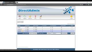 How to create/delete resellers in DirectAdmin