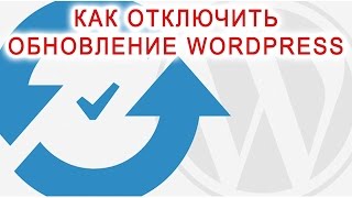 Как отключить обновление плагинов и WordPress? Отключаем запросы на обновление.