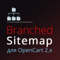 Branched Sitemap - лучший SEO-модуль карты сайта для OpenCart 2