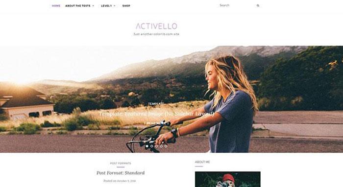 тема wordpress activello