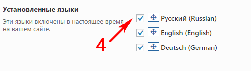 Создаем на WordPress многоязычный сайт