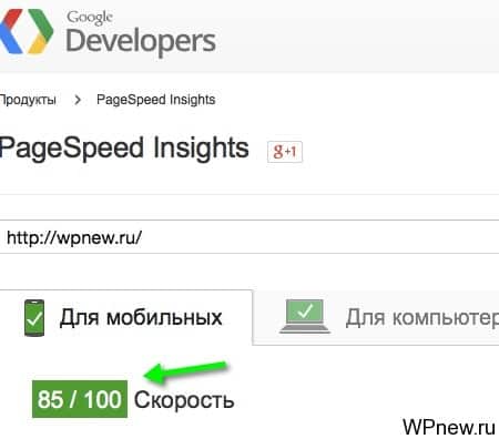 Google Pagespeed Insights